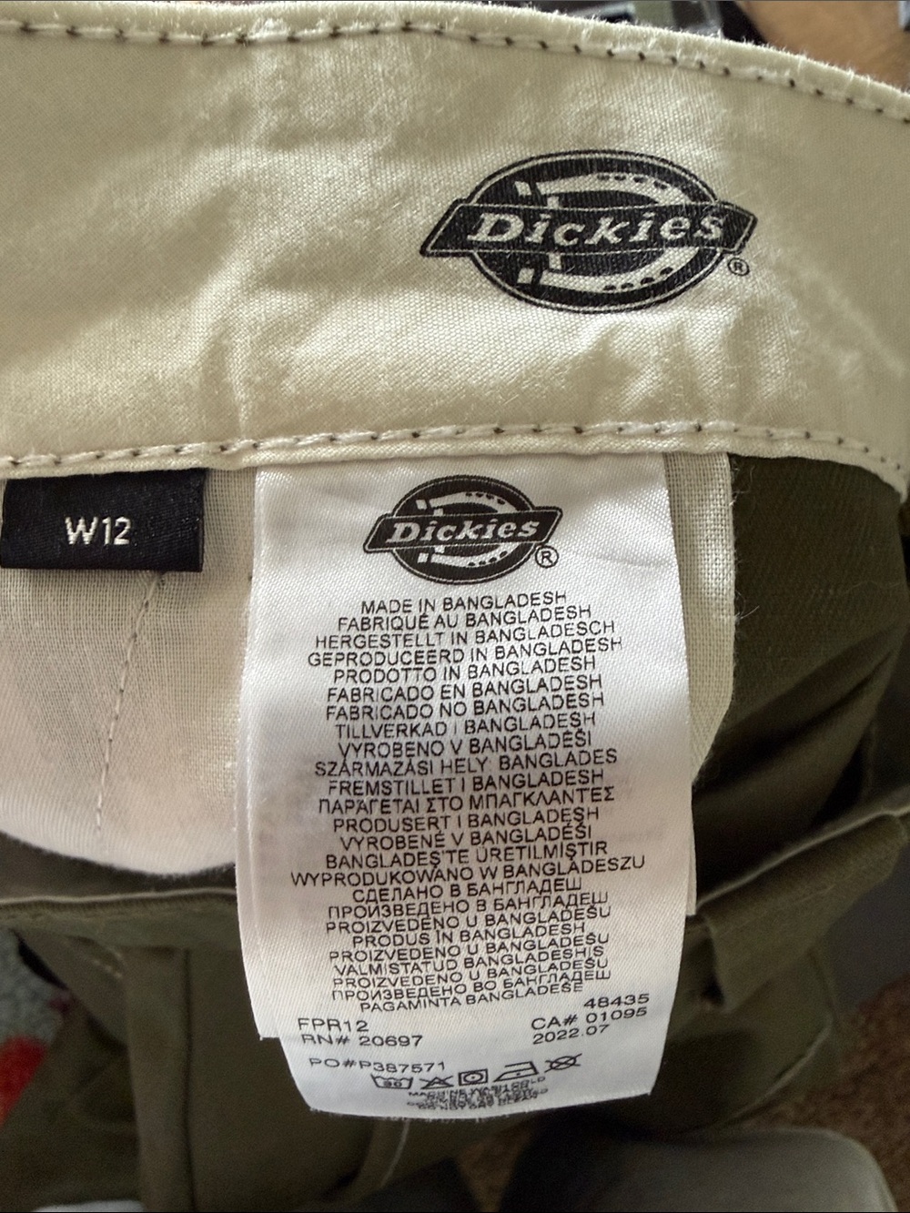 Dickies Olive Work Chinos - Picture 6 of 6